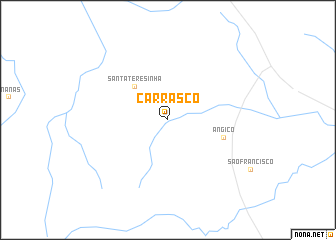 map of Carrasco