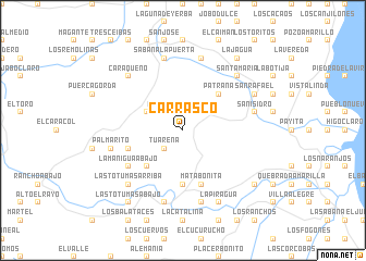 map of Carrasco