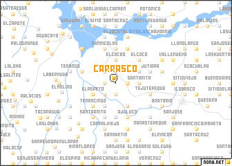 map of Carrasco