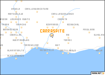 map of Carraspite