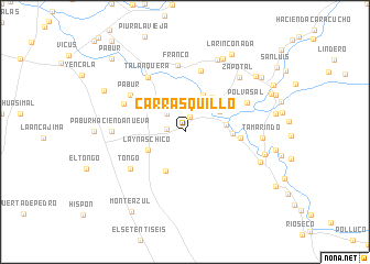 map of Carrasquillo