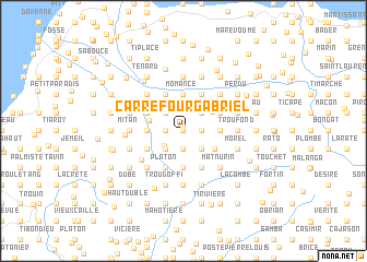 map of Carrefour Gabriel