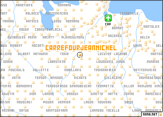 map of Carrefour Jean Michel