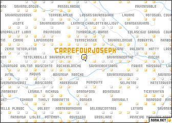 map of Carrefour Joseph