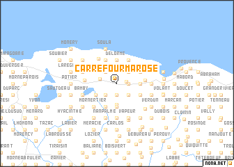 map of Carrefour Marose