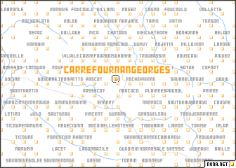 map of Carrefour Nan Georges