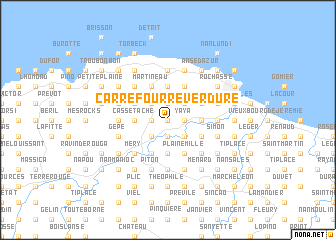 map of Carrefour Réverduré