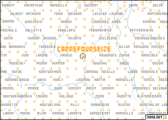 map of Carrefour Seize