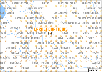 map of Carrefour Ti Bois