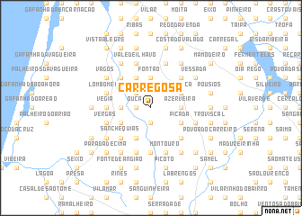 map of Carregosa