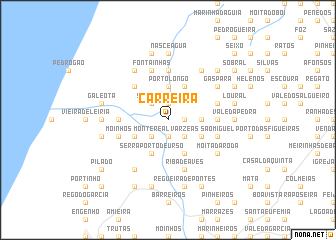 map of Carreira