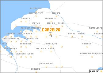 map of Carreira