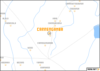 map of Carré-Ngamba