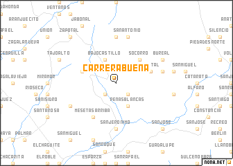 map of Carrera Buena