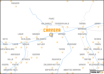 map of Carrera