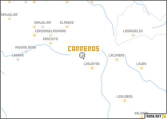 map of Carreros