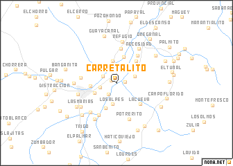 map of Carretalito