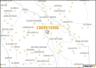 map of Carretera C