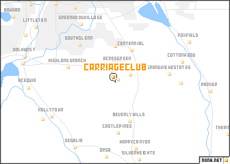 map of Carriage Club