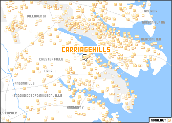 map of Carriage Hills