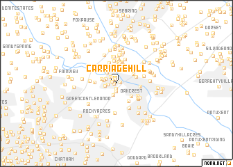 map of Carriage Hill