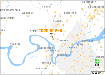 map of Carriage Hill