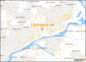 map of Carriage Stop