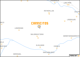 map of Carricitos