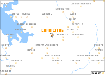 map of Carricitos