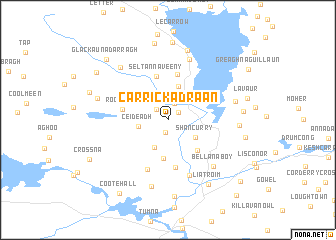 map of Carrickadraan