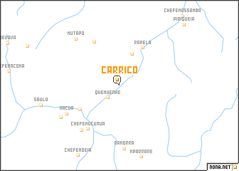 map of Carriço