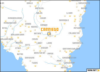 map of Carriedo