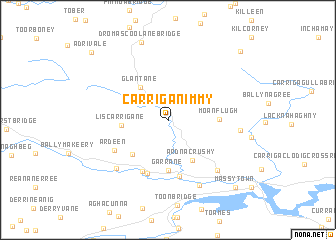 map of Carriganimmy