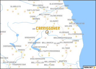 map of Carriggower