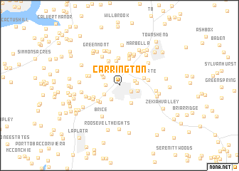 map of Carrington