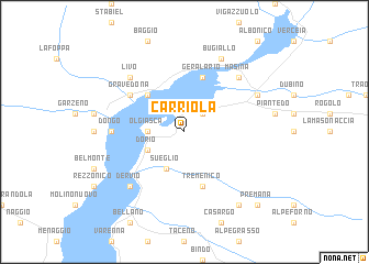 map of Carriola