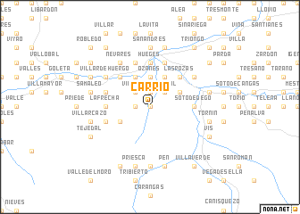 map of Carrio