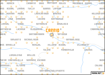 map of Carrio