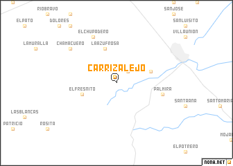 map of Carrizalejo