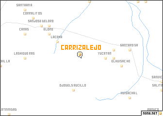 map of Carrizalejo