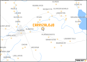 map of Carrizalejo