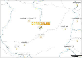 map of Carrizales