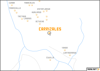 map of Carrizales