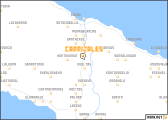 map of Carrizales