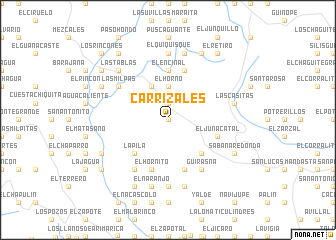 map of Carrizales