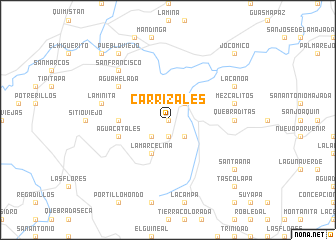 map of Carrizales