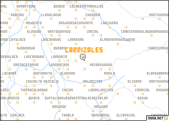 map of Carrizales