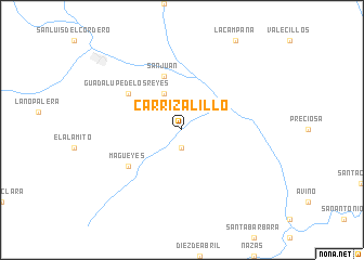 map of Carrizalillo