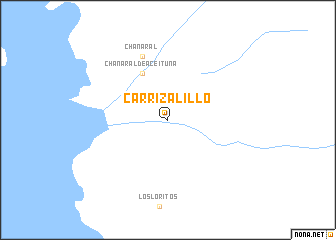 map of Carrizalillo