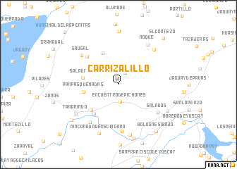 map of Carrizalillo